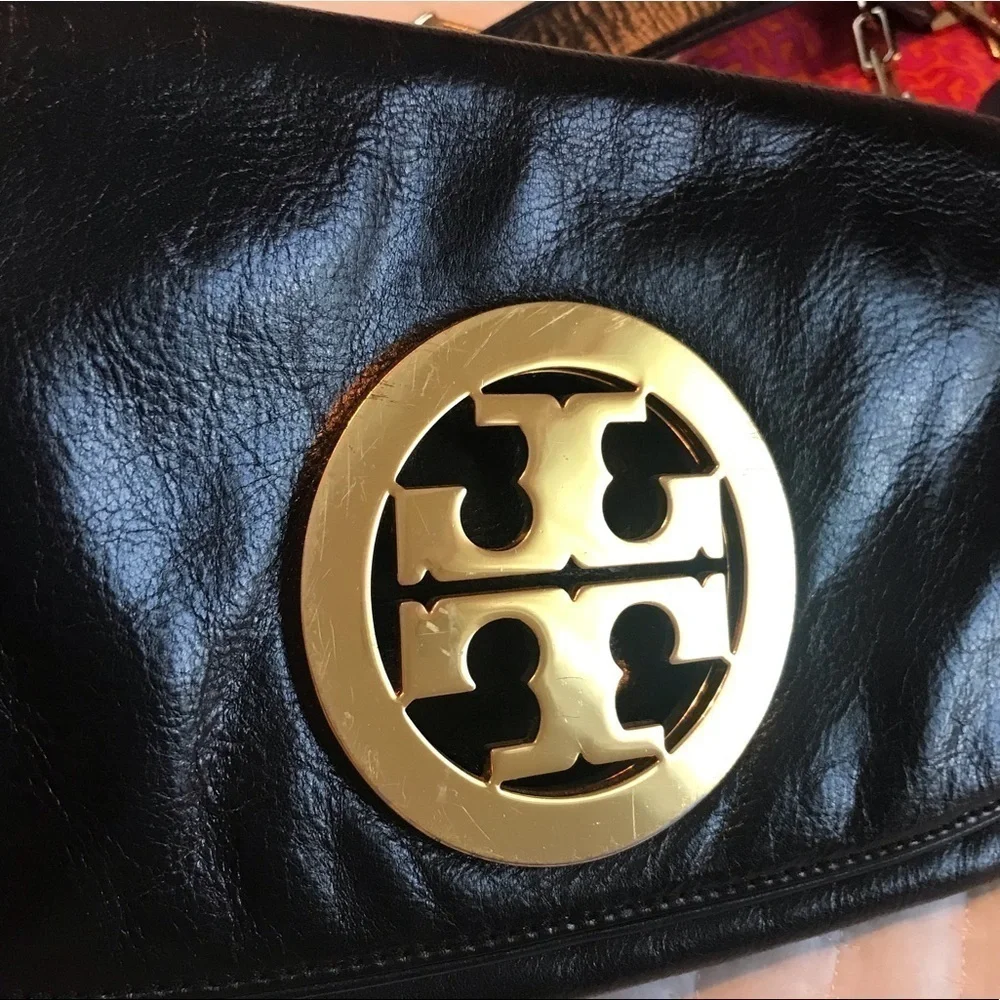❤️ First Owner Tory Burch Reva Black Bag